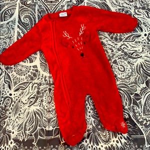 Soft Fleece Footed Onesie